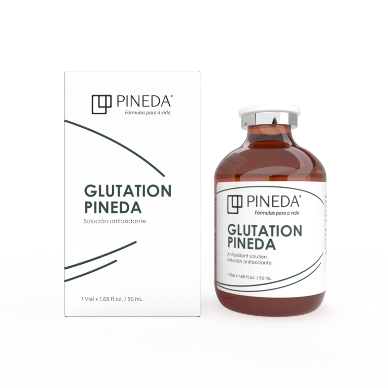 Glutation Pineda es una solución antioxidante que combate de manera efectiva el fotoenvejecimiento y contribuye a aumentar la luminosidad de la piel. Conocido como el antioxidante maestro, este producto ayuda a proteger la piel contra los daños causados por los radicales libres y promueve una apariencia más saludable y radiante.
