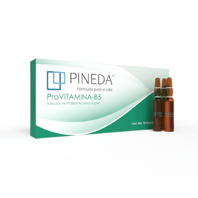 ProVITAMINA-B5 Pineda es una solución que actúa como humectante de la piel, proporcionando una hidratación profunda. Ayuda a mejorar la lozanía de la piel